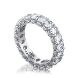 Oval Cut Diamond Eternity Band