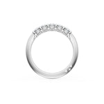 Oval Cut Diamond Eternity Band