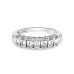Emerald Cut Diamond Eternity Band