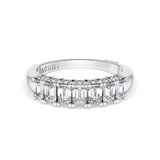 Emerald Cut Diamond Eternity Band
