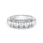 Emerald Cut Diamond Eternity Band