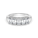 Emerald Cut Diamond Eternity Band