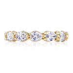 Pear Cut Diamond Eternity Band