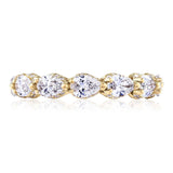 Pear Cut Diamond Eternity Band