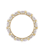 Pear Cut Diamond Eternity Band