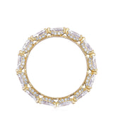Pear Cut Diamond Eternity Band