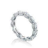Pear Cut Diamond Eternity Band