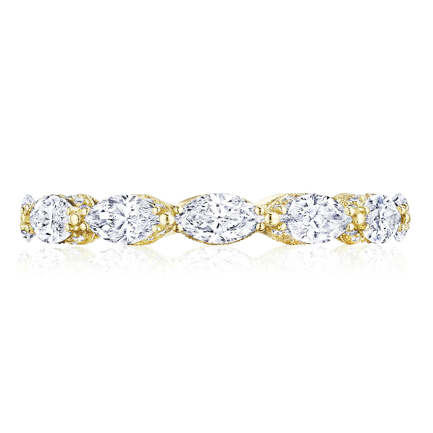 Marquise Cut Diamond Eternity Band