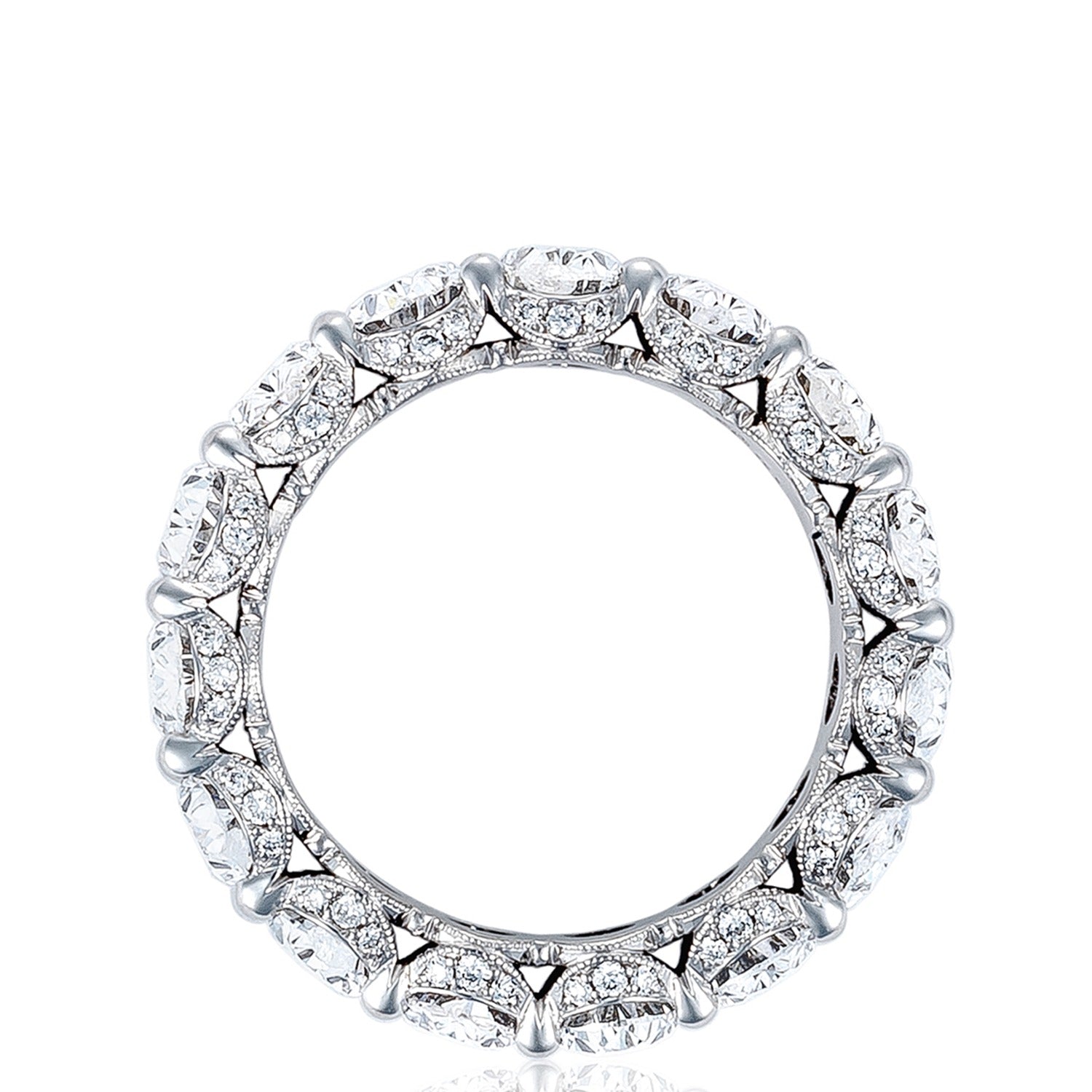 Oval Cut Diamond Eternity Band
