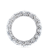 Oval Cut Diamond Eternity Band