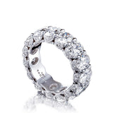 Oval Cut Diamond Eternity Band