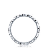 Marquise Design Wedding Band - 3mm