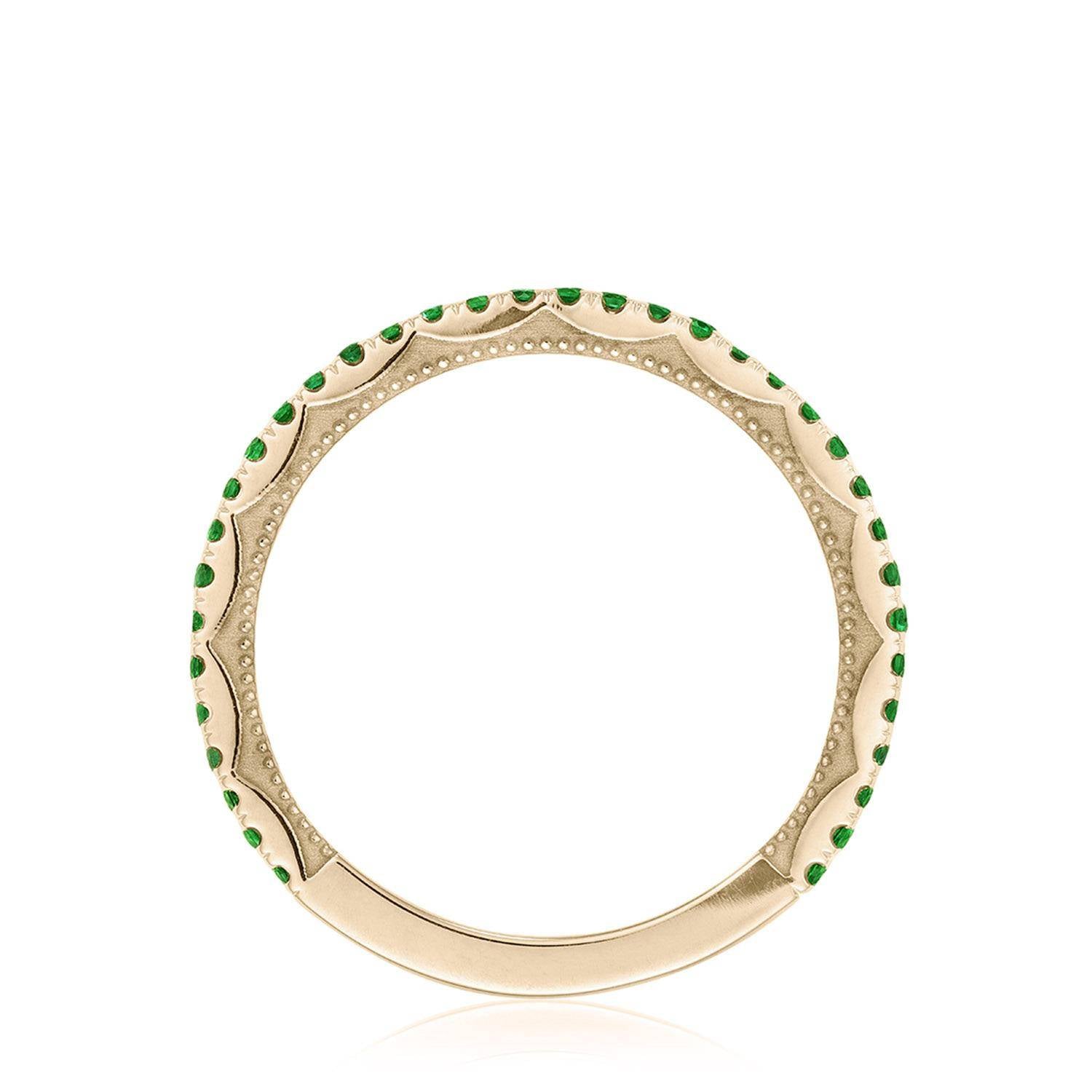 String of Emeralds Ring
