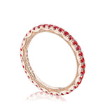 String of Rubies Ring