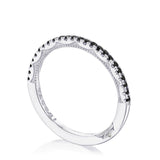 String of Black Diamonds Ring