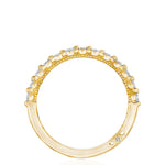 Round Diamond Wedding Band, 2mm