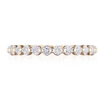 Round Diamond Wedding Band, 2mm