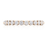 Round Diamond Wedding Band, 2mm