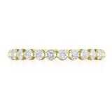Round Diamond Wedding Band, 2mm