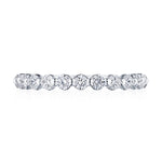 Round Diamond Wedding Band, 2.50mm