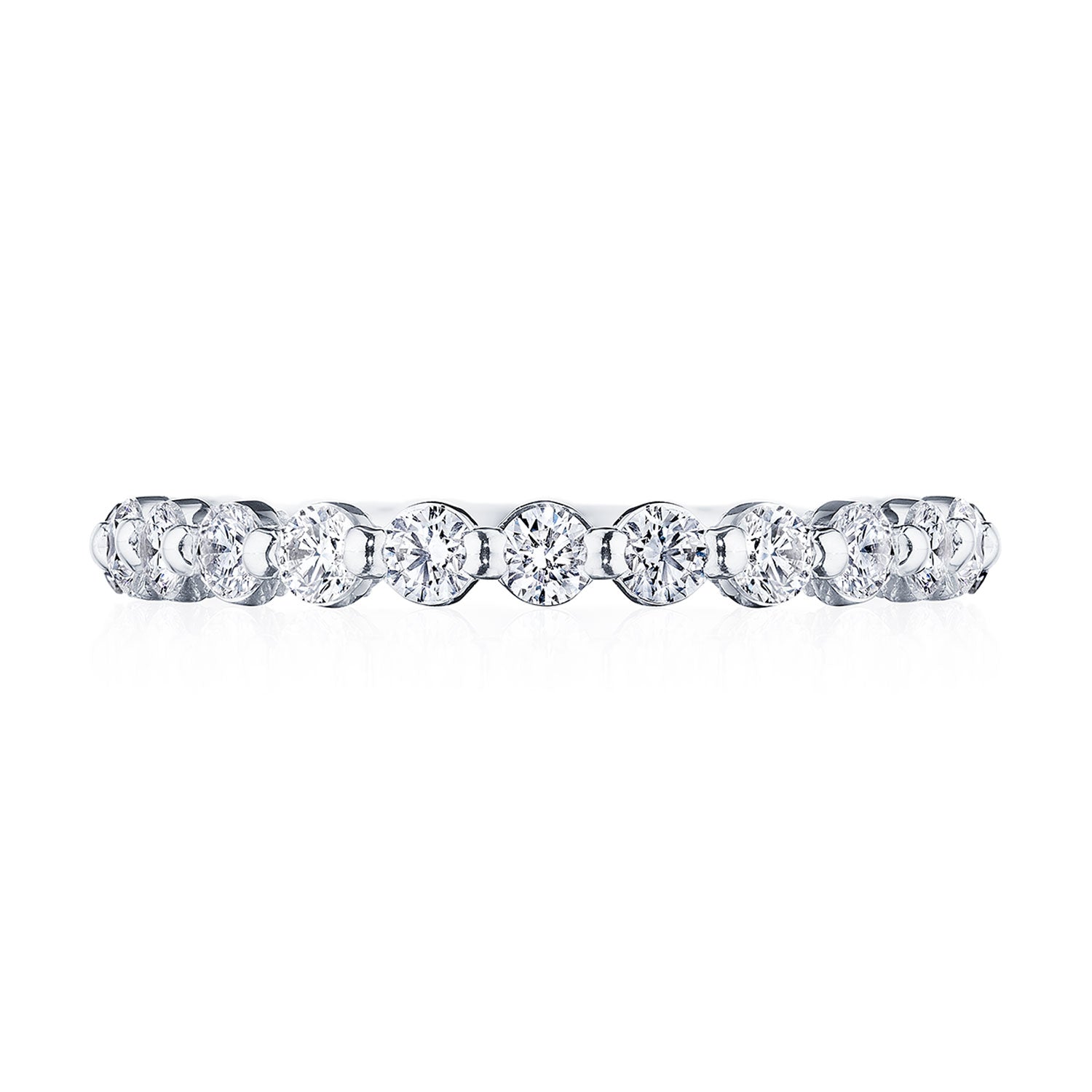 Round Diamond Wedding Band, 2.50mm