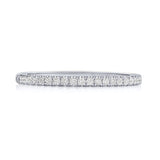French Pavé Diamond Wedding Band - 1.5mm