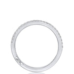 French Pavé Diamond Wedding Band - 1.5mm