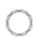 Marquise and Round Diamond Eternity Band