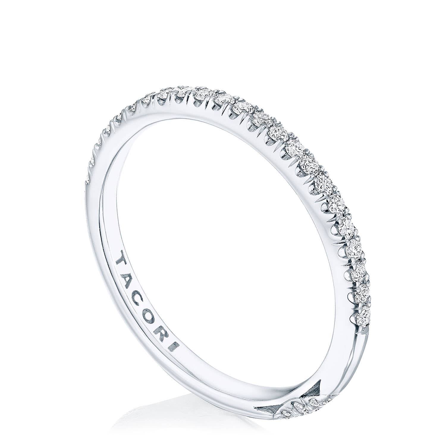 Pavé Diamond Wedding Band
