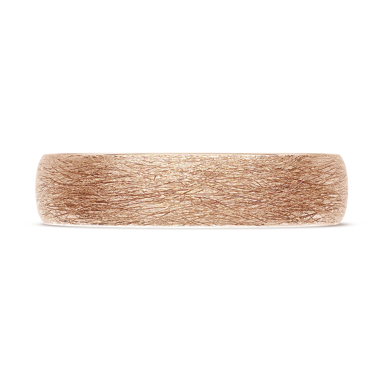 Classic Rounded in Brushed Finish Wedding Band