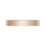 Classic Two-Tone Flat Wedding Band in Satin Finish