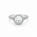 18K White Gold 1.50ctw Quartz Ring