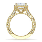 Princess Bloom Engagement Ring