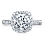 Round Bloom Engagement Ring