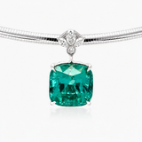18K White Gold 15.10ctw Tourmaline Pendant/Charm