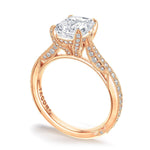 Emerald Solitaire Engagement Ring
