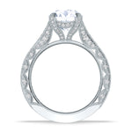 Round Solitaire Engagement Ring
