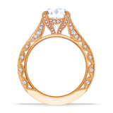 Round Solitaire Engagement Ring