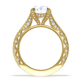 Round Solitaire Engagement Ring