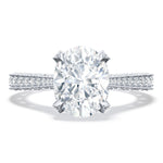 Oval Solitaire Engagement Ring