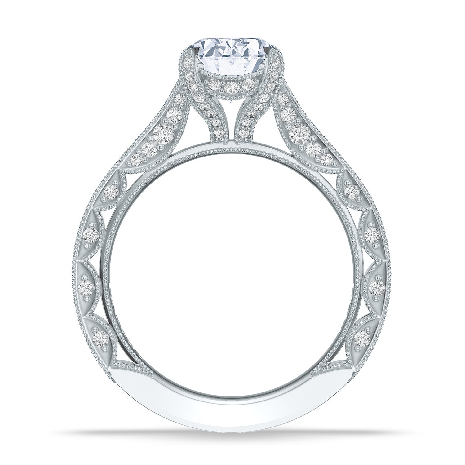 Oval Solitaire Engagement Ring
