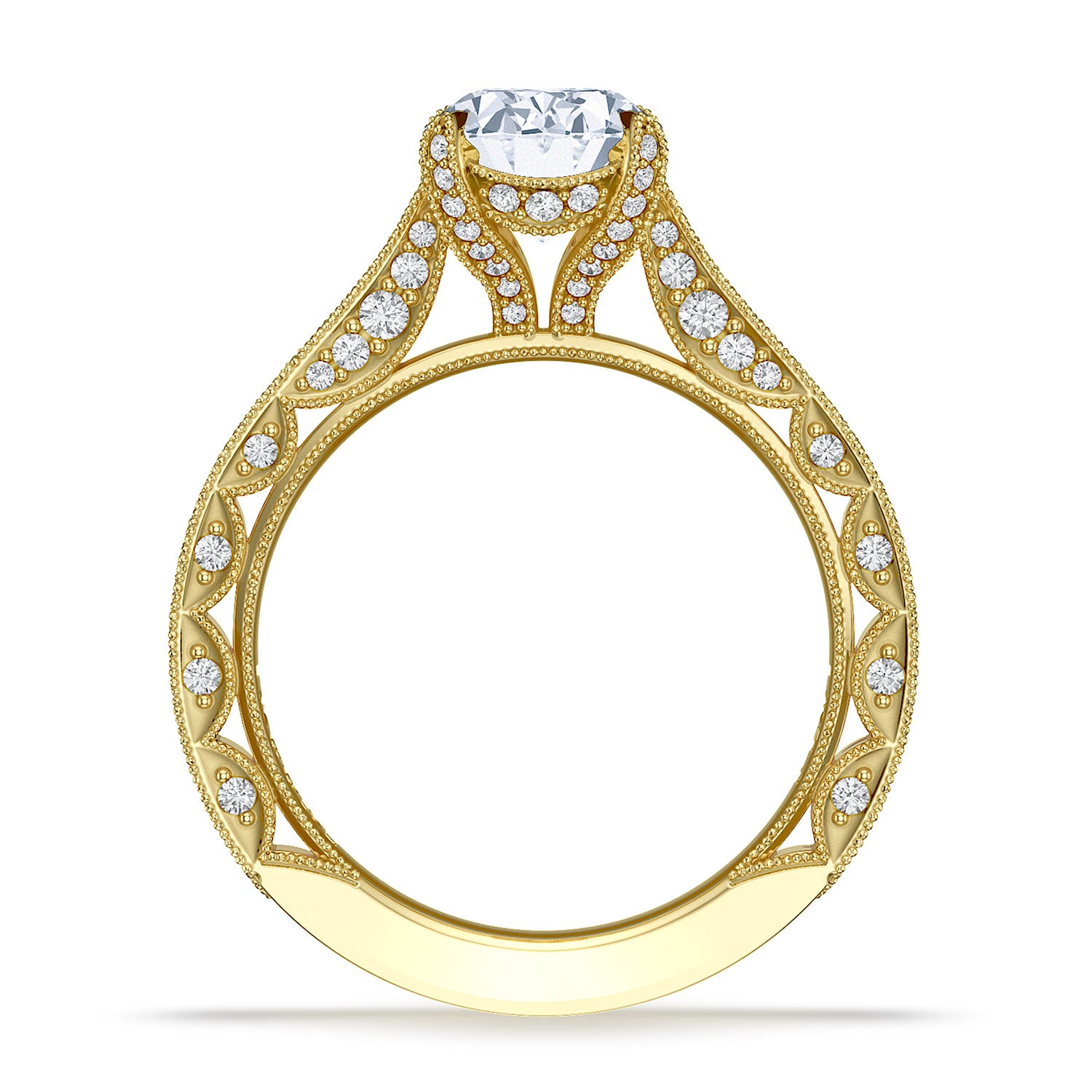 Oval Solitaire Engagement Ring