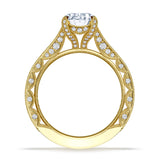 Oval Solitaire Engagement Ring