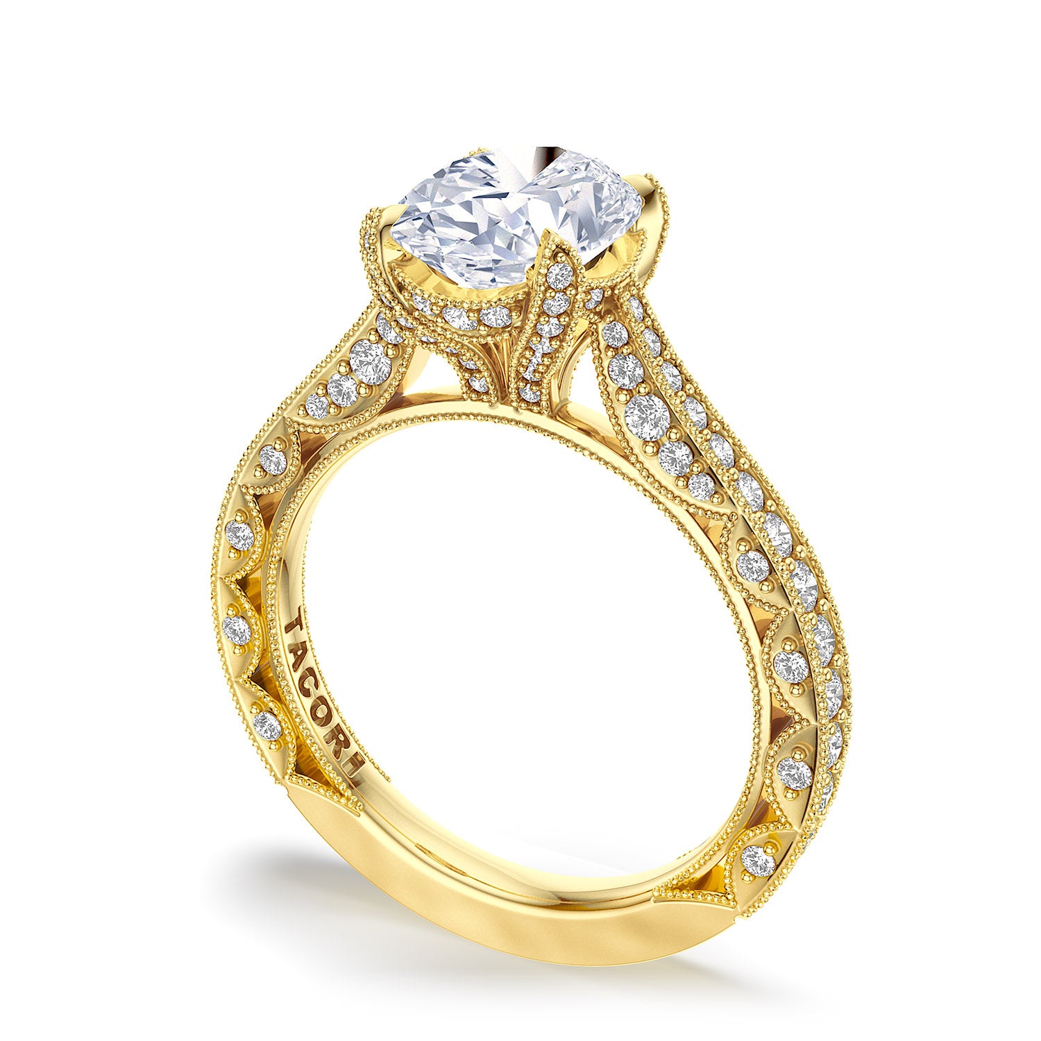 Oval Solitaire Engagement Ring