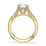 Round Solitaire Engagement Ring