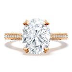 Oval Solitaire Engagement Ring