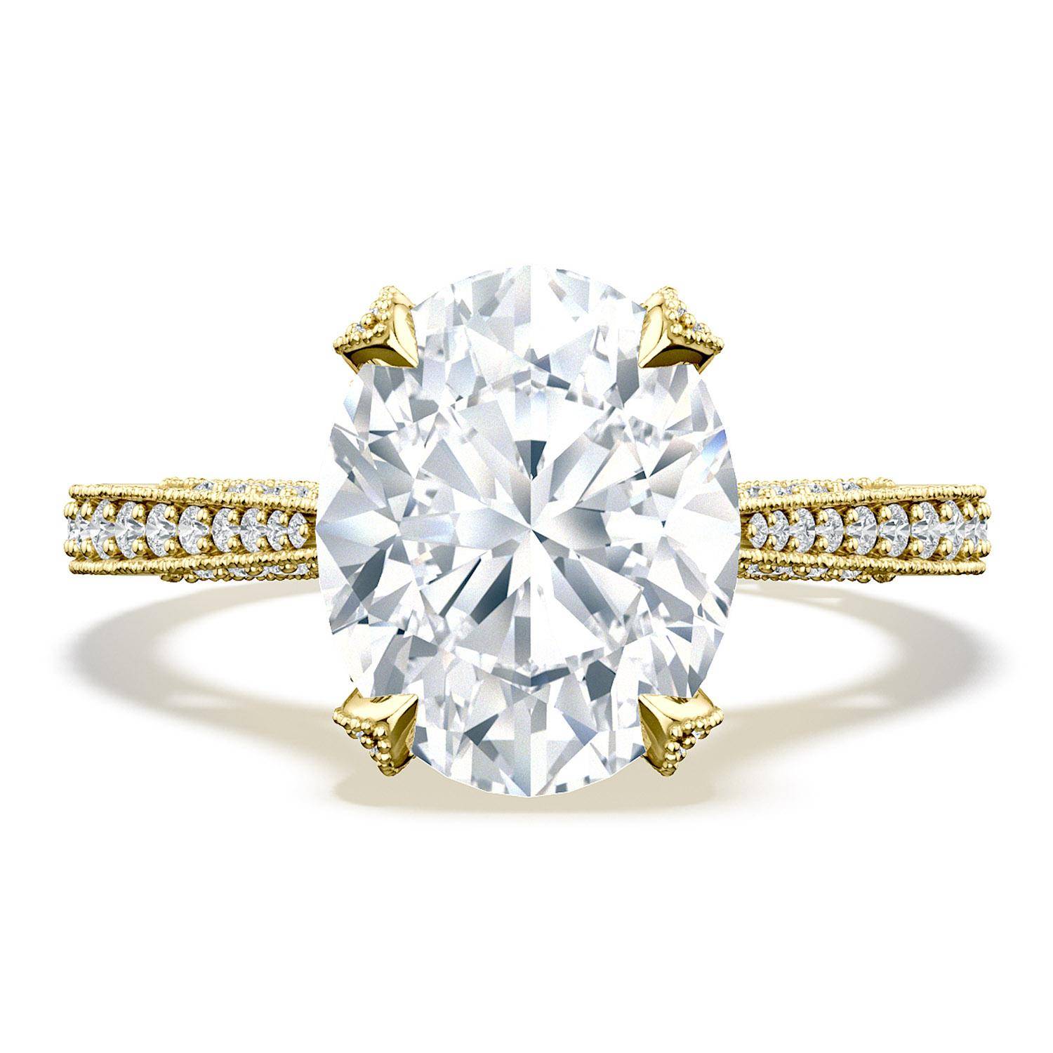 Oval Solitaire Engagement Ring