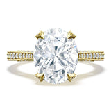Oval Solitaire Engagement Ring