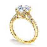 Oval Solitaire Engagement Ring