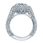 Round Bloom Engagement Ring